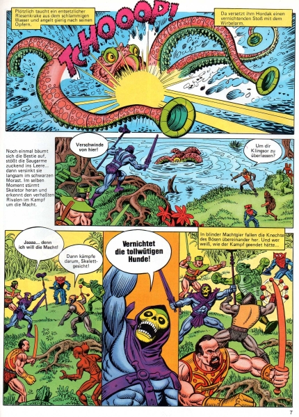 Masters of the Universe Comic Magazin Nr. 3 (1988): Das Schwert der Verdammnis von Ehapa